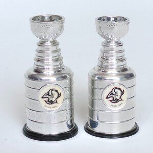 Buffalo Sabres NHL Hockey Team MINI Stanley Cup PAIR 2010 BUDWEISER